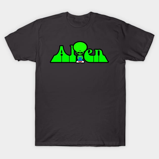 A Little Alien T-Shirt by ZoinksTeez